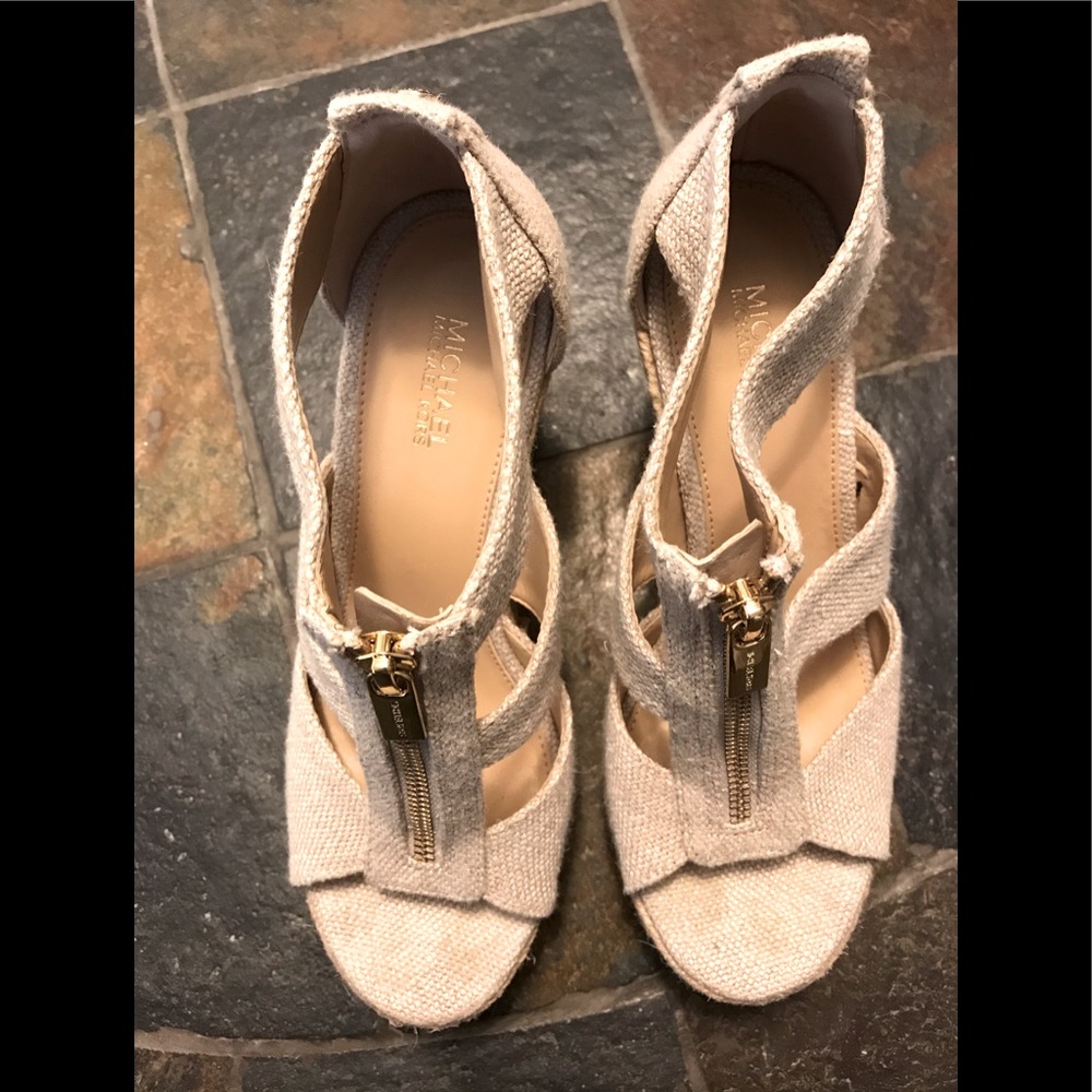 Michael Kors Beige Sandals